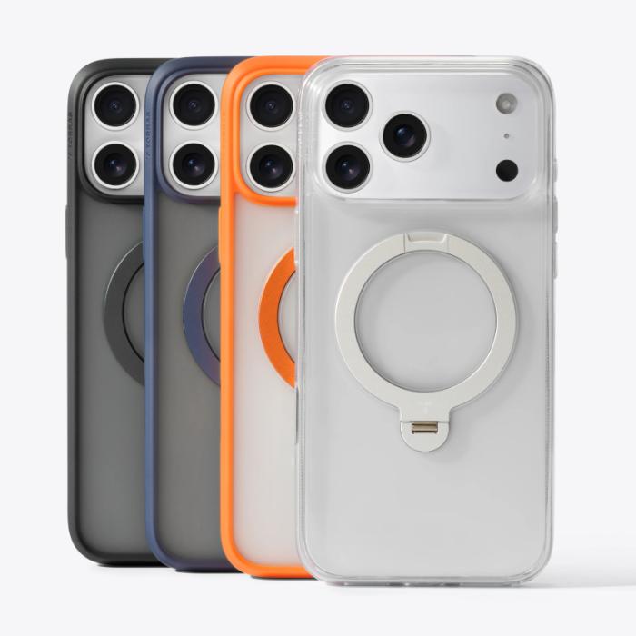 TORRAS Ostand Spin Series Case for iPhone 17 Pro 6.3" (2025)