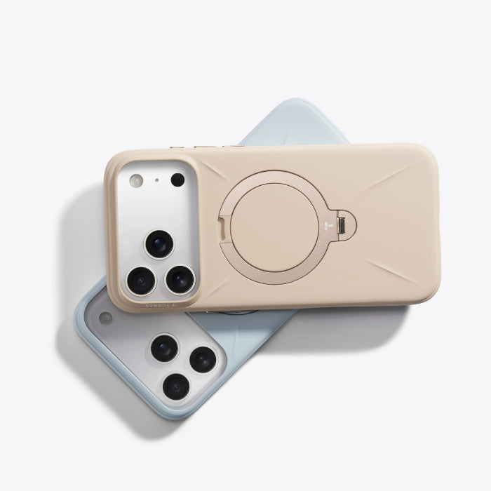 TORRAS Ostand Spin Silicone Case for iPhone 17 Pro 6.3" (2025)