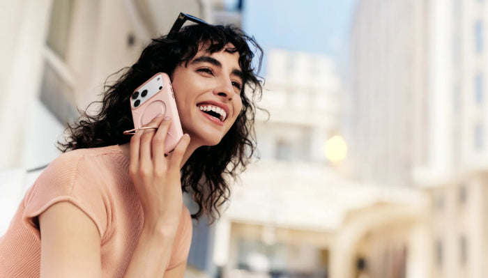 TORRAS Ostand Spin Silicone Case for iPhone 17 Pro 6.3" (2025)