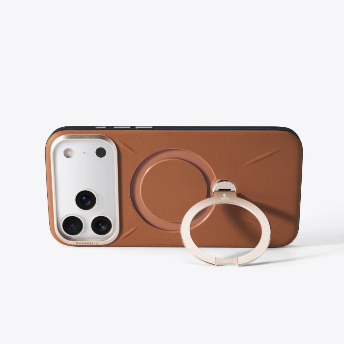 TORRAS Ostand Spin VegSkin Series Case for iPhone 17 Pro 6.3" (2025)