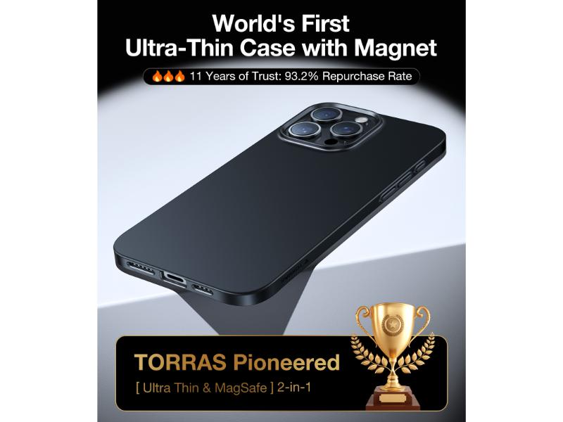 Shop and buy TORRAS SlimFit-Mag Series Case for iPhone 16 Pro 6.3'' (2024) Shockproof Ultra-thin Anti-scratch| Casefactorie® online with great deals and sales prices with fast and safe shipping. Casefactorie is the largest Singapore official authorised retailer for the largest collection of mobile premium accessories.