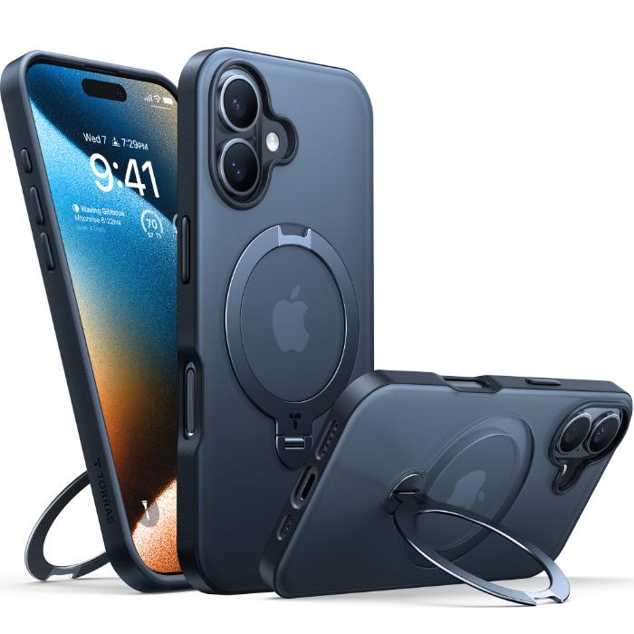 Shop and buy TORRAS UPRO Ostand Spin Series Case for iPhone 16 6.1'' (2024) 360° Spin Stand Shockproof| Casefactorie® online with great deals and sales prices with fast and safe shipping. Casefactorie is the largest Singapore official authorised retailer for the largest collection of mobile premium accessories.