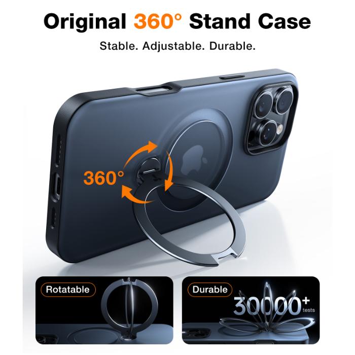 Shop and buy TORRAS UPRO Ostand Spin Series Case for iPhone 16 Pro 6.3'' (2024) 360° Spin Stand Shockproof| Casefactorie® online with great deals and sales prices with fast and safe shipping. Casefactorie is the largest Singapore official authorised retailer for the largest collection of mobile premium accessories.