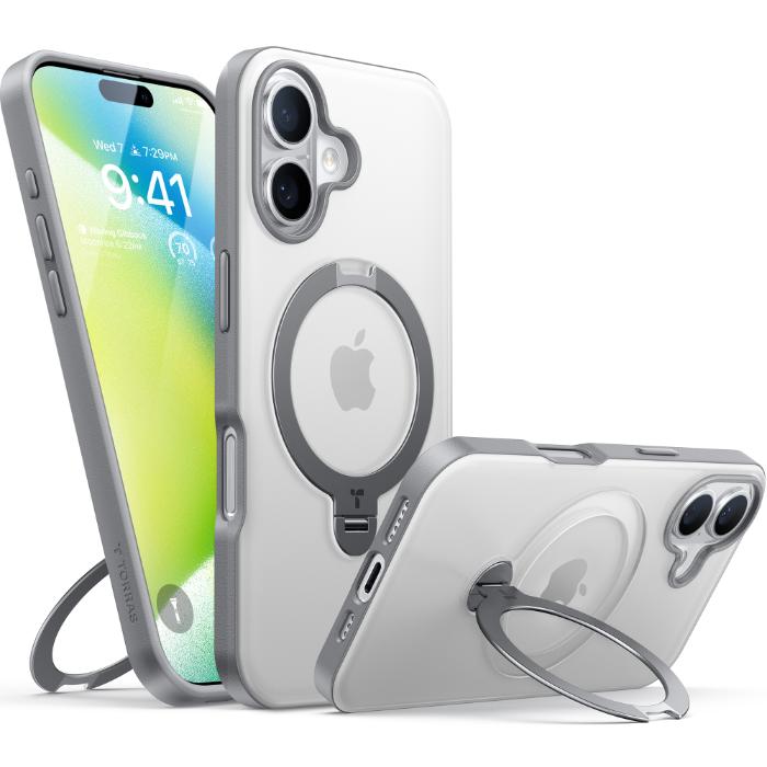 Shop and buy TORRAS UPRO Ostand Spin Series Case for iPhone 16 6.1'' (2024) 360° Spin Stand Shockproof| Casefactorie® online with great deals and sales prices with fast and safe shipping. Casefactorie is the largest Singapore official authorised retailer for the largest collection of mobile premium accessories.