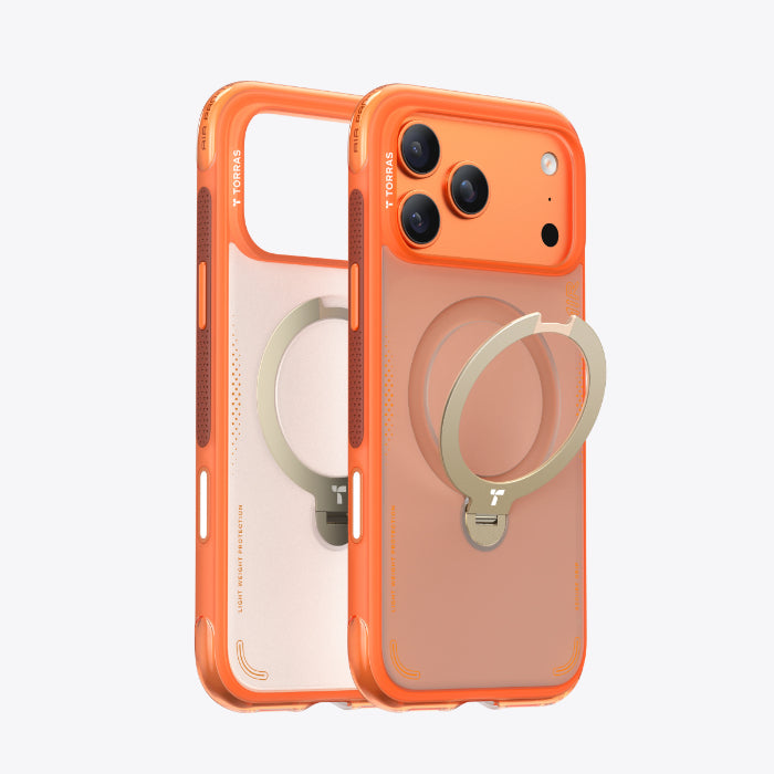 TORRAS Ostand Spin Air Series Case for iPhone 17 Pro Max 6.9" (2025)