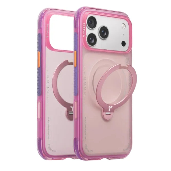 TORRAS Ostand Spin Air Series Case for iPhone 17 Pro Max 6.9" (2025)