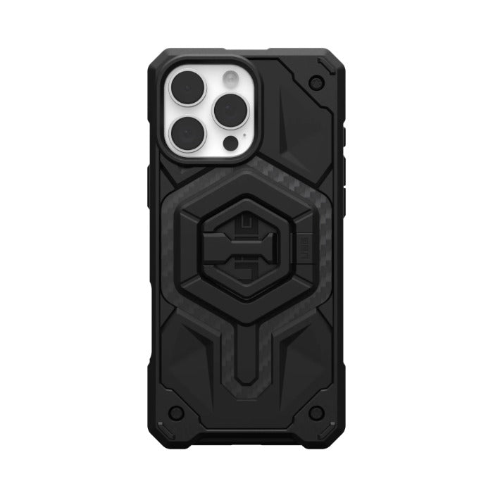 Shop and buy UAG Monarch Pro Case for iPhone 16 Pro Max 6.9" (2024) with Black Ring Stand Shockproof| Casefactorie® online with great deals and sales prices with fast and safe shipping. Casefactorie is the largest Singapore official authorised retailer for the largest collection of mobile premium accessories.