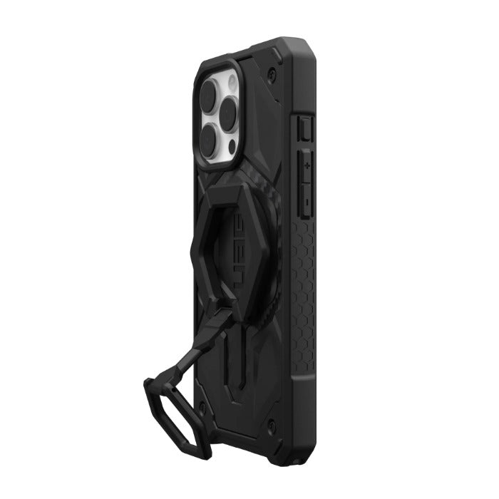 Shop and buy UAG Monarch Pro Case for iPhone 16 Pro Max 6.9" (2024) with Black Ring Stand Shockproof| Casefactorie® online with great deals and sales prices with fast and safe shipping. Casefactorie is the largest Singapore official authorised retailer for the largest collection of mobile premium accessories.