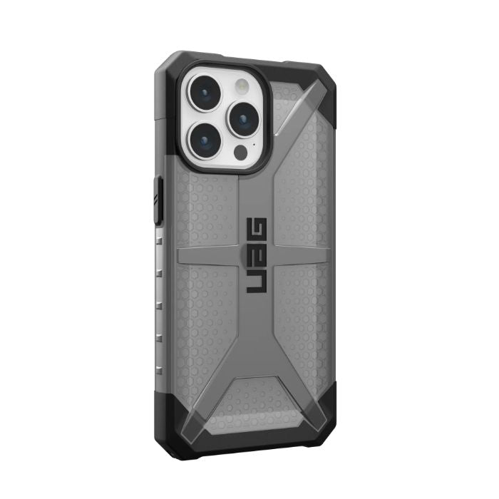 Shop and buy UAG Plasma Case for iPhone 15 Pro Max (2023) Shockproof Tactical Grip translucent hexagonal design| Casefactorie® online with great deals and sales prices with fast and safe shipping. Casefactorie is the largest Singapore official authorised retailer for the largest collection of mobile premium accessories.