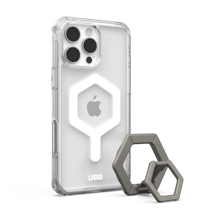 Shop and buy UAG Plyo Magnetic Case for iPhone 16 Pro Max 6.9" (2024) with Titanium Ring Stand Shockproof| Casefactorie® online with great deals and sales prices with fast and safe shipping. Casefactorie is the largest Singapore official authorised retailer for the largest collection of mobile premium accessories.