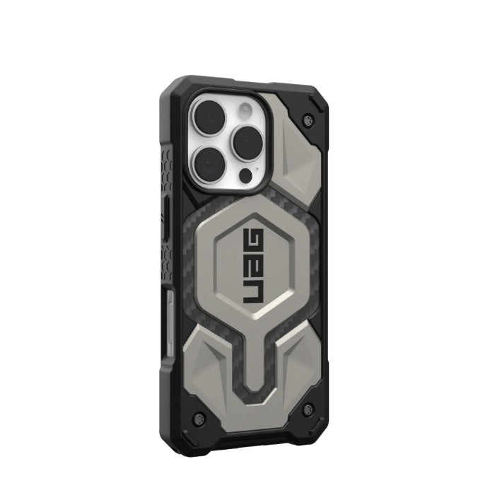 Shop and buy UAG Monarch Pro Case for iPhone 16 Pro 6.3" (2024) Shockproof Magnetic MagSafe Secure Grip| Casefactorie® online with great deals and sales prices with fast and safe shipping. Casefactorie is the largest Singapore official authorised retailer for the largest collection of mobile premium accessories.