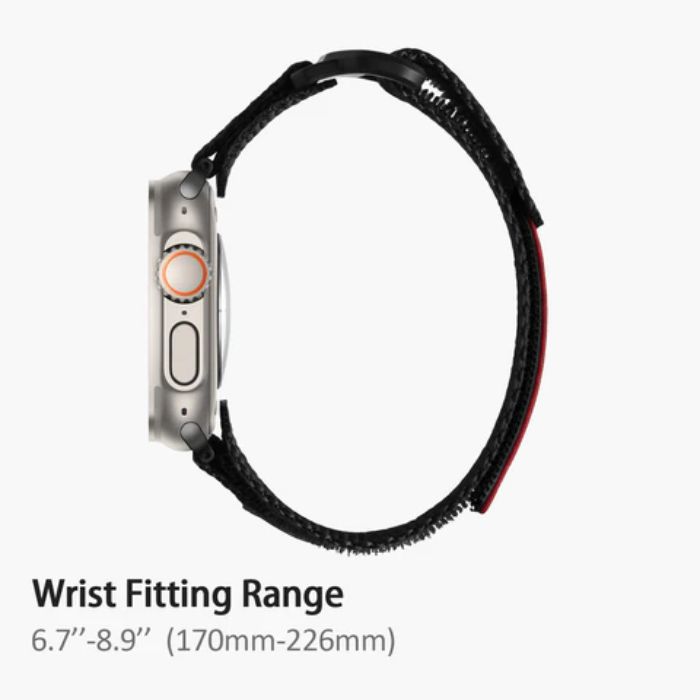 Shop and buy ULTIMAL Ultra Deep Nylon Sports Band Apple Watch 49/45/44/42mm Breathable design Reflective triangle| Casefactorie® online with great deals and sales prices with fast and safe shipping. Casefactorie is the largest Singapore official authorised retailer for the largest collection of mobile premium accessories.