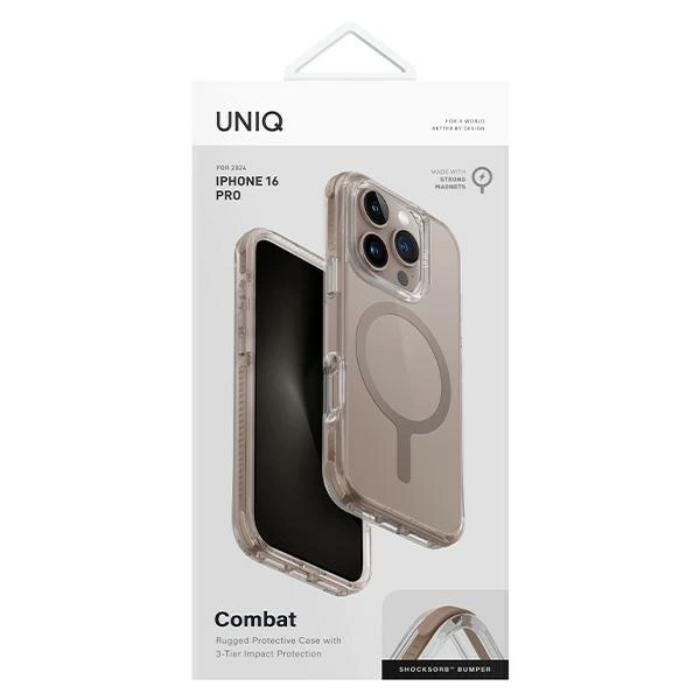 Shop and buy UNIQ Hybrid Combat Magclick Case for iPhone 16 Pro 6.3" (2024)| Casefactorie® online with great deals and sales prices with fast and safe shipping. Casefactorie is the largest Singapore official authorised retailer for the largest collection of mobile premium accessories.