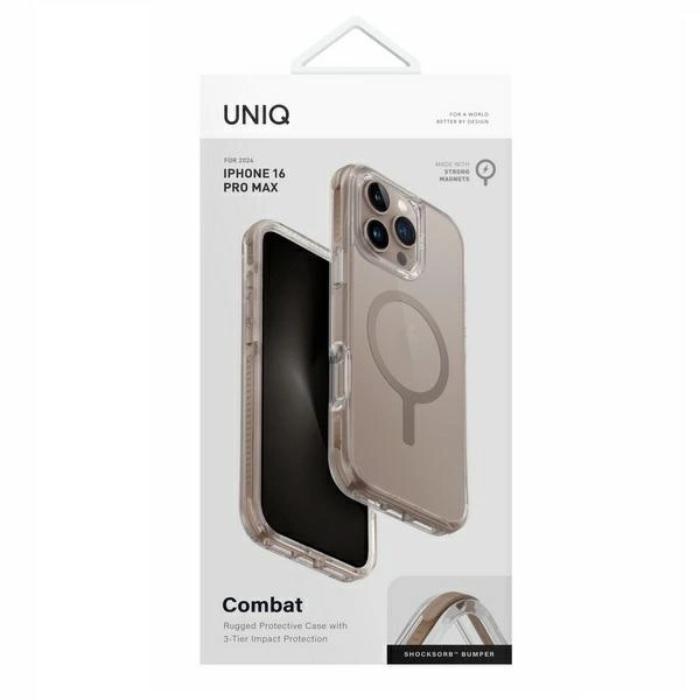 Shop and buy UNIQ Hybrid Combat Magclick Case for iPhone 16 Pro Max 6.9" (2024)| Casefactorie® online with great deals and sales prices with fast and safe shipping. Casefactorie is the largest Singapore official authorised retailer for the largest collection of mobile premium accessories.