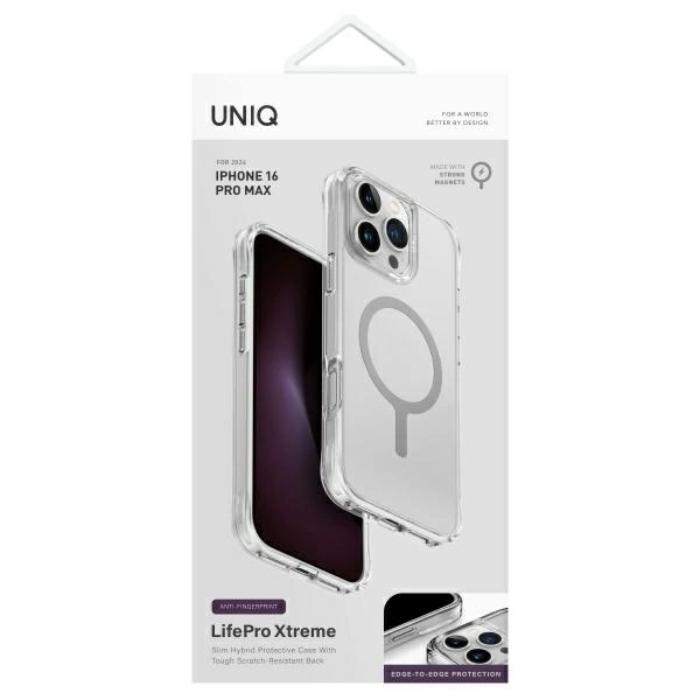 Shop and buy UNIQ Hybrid LifePro Xtreme Magclick Case for iPhone 16 Pro Max 6.9" (2024)| Casefactorie® online with great deals and sales prices with fast and safe shipping. Casefactorie is the largest Singapore official authorised retailer for the largest collection of mobile premium accessories.