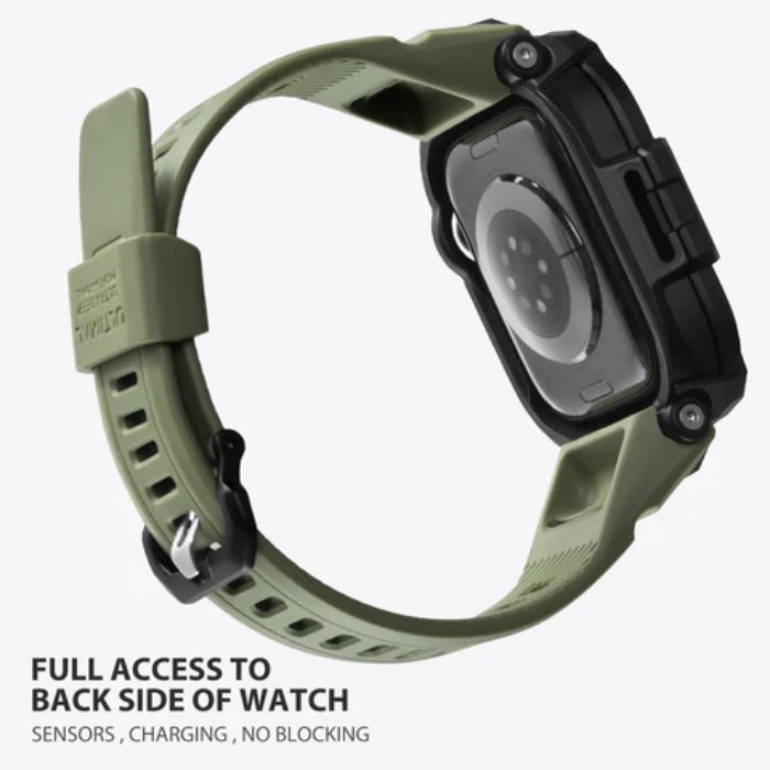 Shop and buy ULTIMAL Ultra Protective Case Band for Apple Watch 49/45mm All-around Protection Raised Rim| Casefactorie® online with great deals and sales prices with fast and safe shipping. Casefactorie is the largest Singapore official authorised retailer for the largest collection of mobile premium accessories.