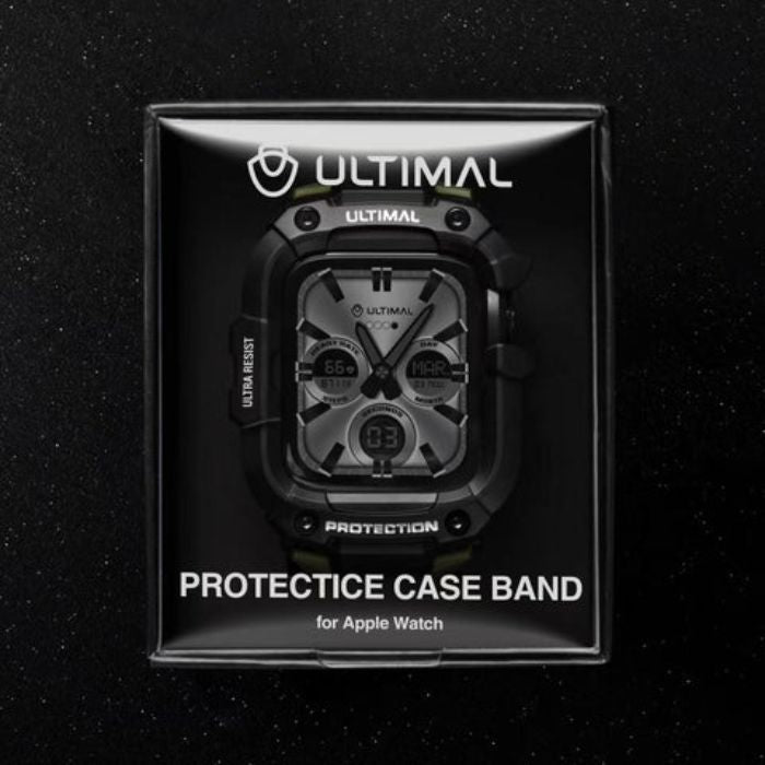 Shop and buy ULTIMAL Ultra Protective Case Band for Apple Watch 49/45mm All-around Protection Raised Rim| Casefactorie® online with great deals and sales prices with fast and safe shipping. Casefactorie is the largest Singapore official authorised retailer for the largest collection of mobile premium accessories.