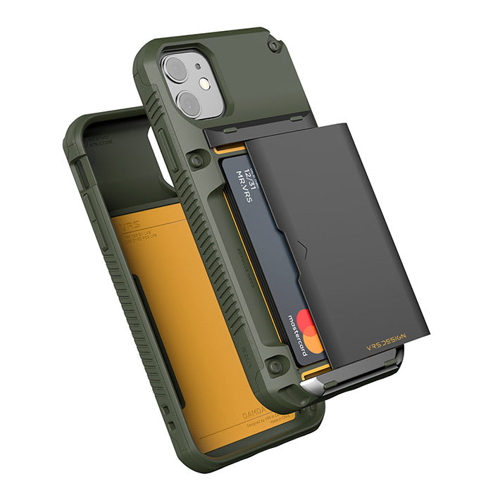 Shop and buy VRS Design Damda Glide Pro Case iPhone 11 (2019) Card Holder Semi-automatic sliding technology | Casefactorie® online with great deals and sales prices with fast and safe shipping. Casefactorie is the largest Singapore official authorised retailer for the largest collection of mobile premium accessories.