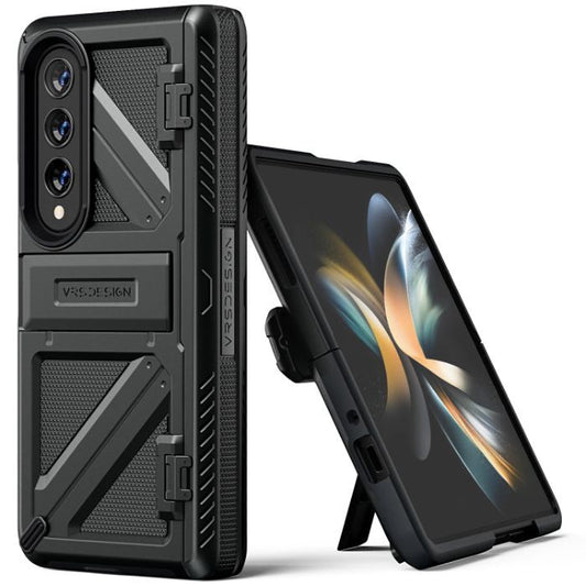 Shop and buy VRS Design Terra Guard Ultimate Case for Samsung Galaxy Z Fold 4 (2022) Shockproof Kickstand| Casefactorie® online with great deals and sales prices with fast and safe shipping. Casefactorie is the largest Singapore official authorised retailer for the largest collection of mobile premium accessories.