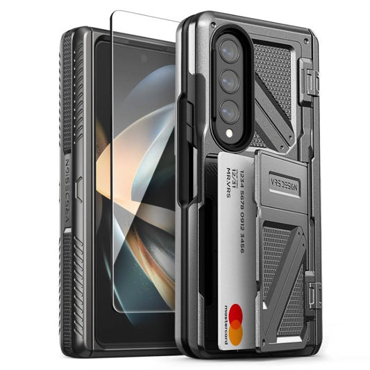 Shop and buy VRS Design Terra Guard Ultimate Go Case for Samsung Galaxy Z Fold 4 (2022) Shockproof holds 2 cards| Casefactorie® online with great deals and sales prices with fast and safe shipping. Casefactorie is the largest Singapore official authorised retailer for the largest collection of mobile premium accessories.