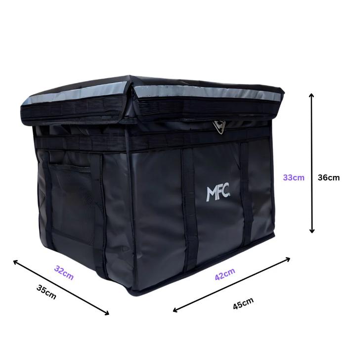 Shop and buy MFC Modular Food Delivery Box Thermal Bag for Food Delivery Riders Safety Lock Feature Molle System| Casefactorie® online with great deals and sales prices with fast and safe shipping. Casefactorie is the largest Singapore official authorised retailer for the largest collection of mobile premium accessories.