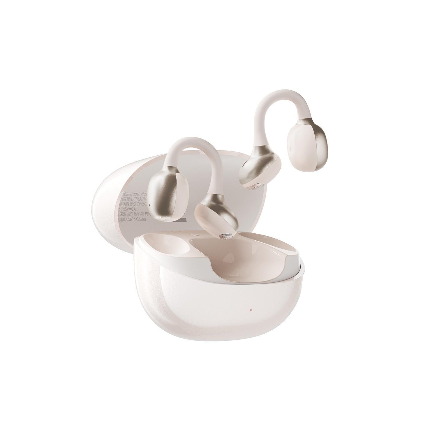 WOPOW OWS28 BT6.0 AI Open‑Ear Clip‑on True Wireless Stereo Earphones