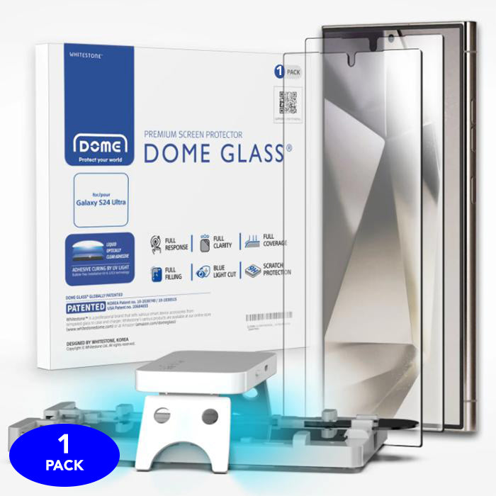 Shop and buy Whitestone Dome Tempered Glass Screen Protector for Samsung Galaxy S24 Ultra (2024) Clear| Casefactorie® online with great deals and sales prices with fast and safe shipping. Casefactorie is the largest Singapore official authorised retailer for the largest collection of mobile premium accessories.