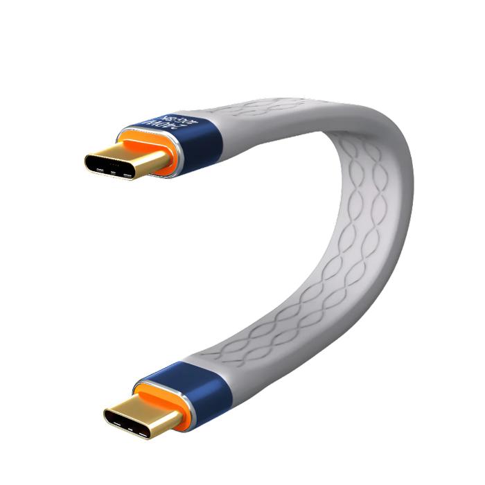 Shop and buy XIAOSHANG 240W USB4 Portable Charging Data Cable 13cm USB Type-C Built-in E-Marker Chip 40Gbps Data Transmission| Casefactorie® online with great deals and sales prices with fast and safe shipping. Casefactorie is the largest Singapore official authorised retailer for the largest collection of mobile premium accessories.