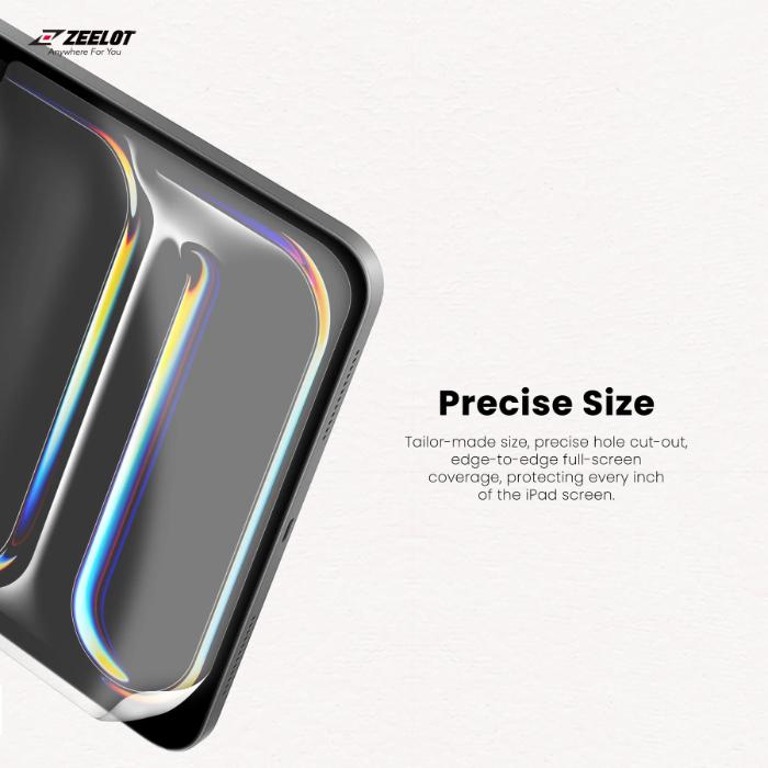 Shop and buy ZEELOT Paper Like Screen Protector for iPad Pro 11" (2024) Anti Blue Ray Anti-Glare Matte| Casefactorie® online with great deals and sales prices with fast and safe shipping. Casefactorie is the largest Singapore official authorised retailer for the largest collection of mobile premium accessories.