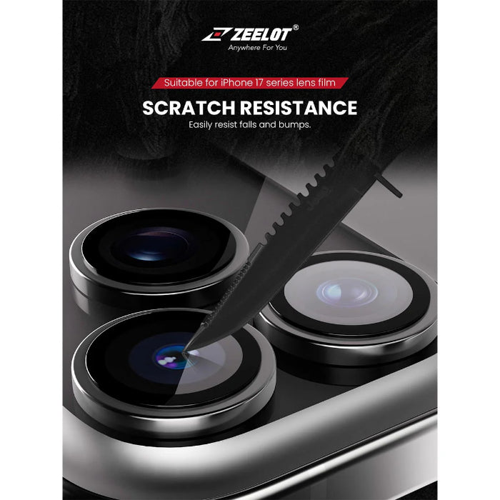 ZEELOT Pishield Titanium Alloy Lens Protector for iPhone Air 6.5" (2025)