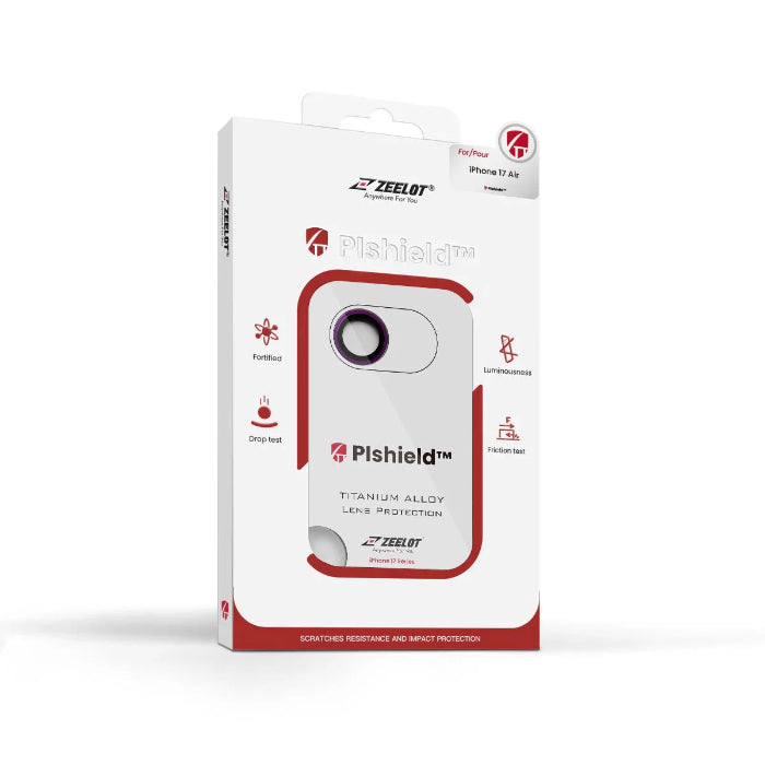 ZEELOT Pishield Titanium Alloy Lens Protector for iPhone Air 6.5" (2025)