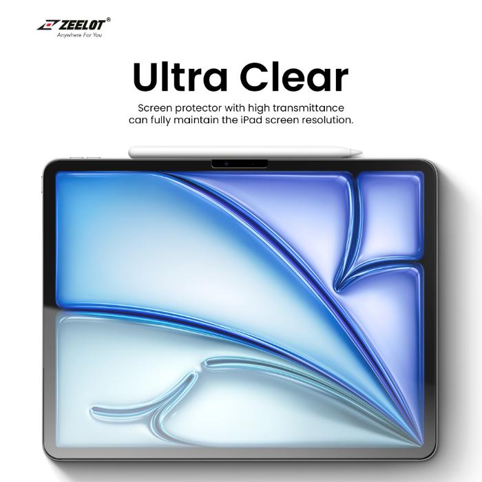 Shop and buy ZEELOT SOLIDsleek 2.5D Tempered Glass Screen Protector for iPad Air 6 13" & iPad Pro 13" (2024)| Casefactorie® online with great deals and sales prices with fast and safe shipping. Casefactorie is the largest Singapore official authorised retailer for the largest collection of mobile premium accessories.