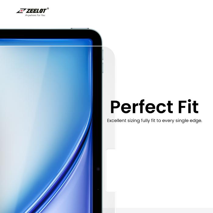 Shop and buy ZEELOT SOLIDsleek 2.5D Tempered Glass Screen Protector for iPad Air 6 13" & iPad Pro 13" (2024)| Casefactorie® online with great deals and sales prices with fast and safe shipping. Casefactorie is the largest Singapore official authorised retailer for the largest collection of mobile premium accessories.