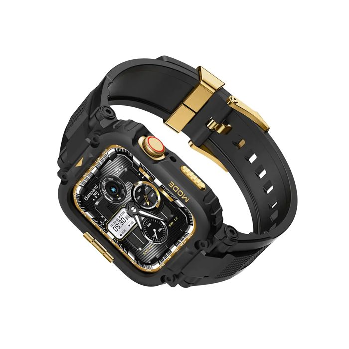 Shop and buy amBand M1 Sport Series Case with Band for Apple Watch 45mm/44mm/42mm shock-resistant Snug fit | Casefactorie® online with great deals and sales prices with fast and safe shipping. Casefactorie is the largest Singapore official authorised retailer for the largest collection of mobile premium accessories.