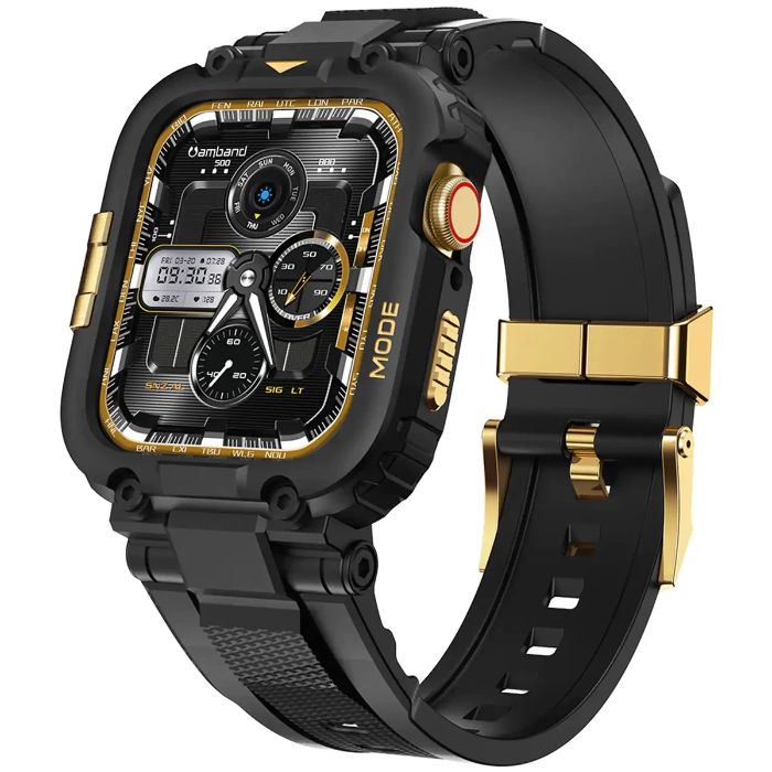 Shop and buy amBand M1 Sport Series Case with Band for Apple Watch 45mm/44mm/42mm shock-resistant Snug fit | Casefactorie® online with great deals and sales prices with fast and safe shipping. Casefactorie is the largest Singapore official authorised retailer for the largest collection of mobile premium accessories.