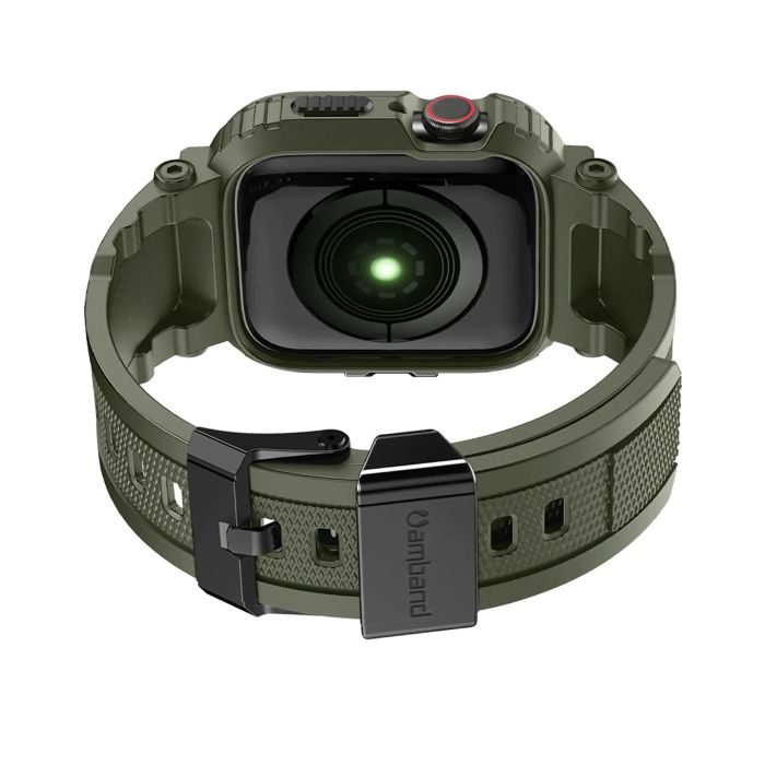 Shop and buy amBand M1 Sport Series Case with Band for Apple Watch 45mm/44mm/42mm shock-resistant Snug fit | Casefactorie® online with great deals and sales prices with fast and safe shipping. Casefactorie is the largest Singapore official authorised retailer for the largest collection of mobile premium accessories.