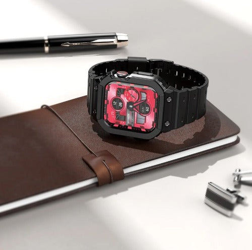 Shop and buy amBand Moving Fortress - Sport Series TPU Case with Band for Apple Watch 45mm/44mm/42mm Waterproof| Casefactorie® online with great deals and sales prices with fast and safe shipping. Casefactorie is the largest Singapore official authorised retailer for the largest collection of mobile premium accessories.