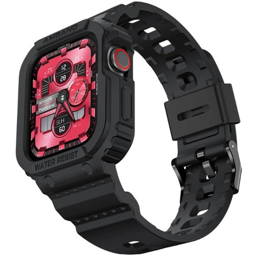 Shop and buy amBand Moving Fortress - Sport Series TPU Case with Band for Apple Watch 45mm/44mm/42mm Waterproof| Casefactorie® online with great deals and sales prices with fast and safe shipping. Casefactorie is the largest Singapore official authorised retailer for the largest collection of mobile premium accessories.