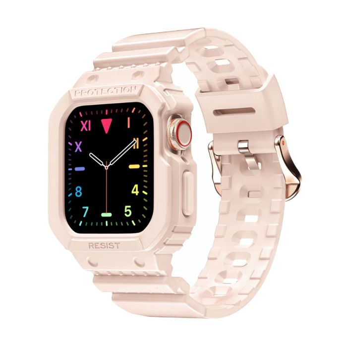 Shop and buy amBand Moving Fortress - Sport Series TPU Case with Band for Apple Watch 41mm/40mm/38mm| Casefactorie® online with great deals and sales prices with fast and safe shipping. Casefactorie is the largest Singapore official authorised retailer for the largest collection of mobile premium accessories.