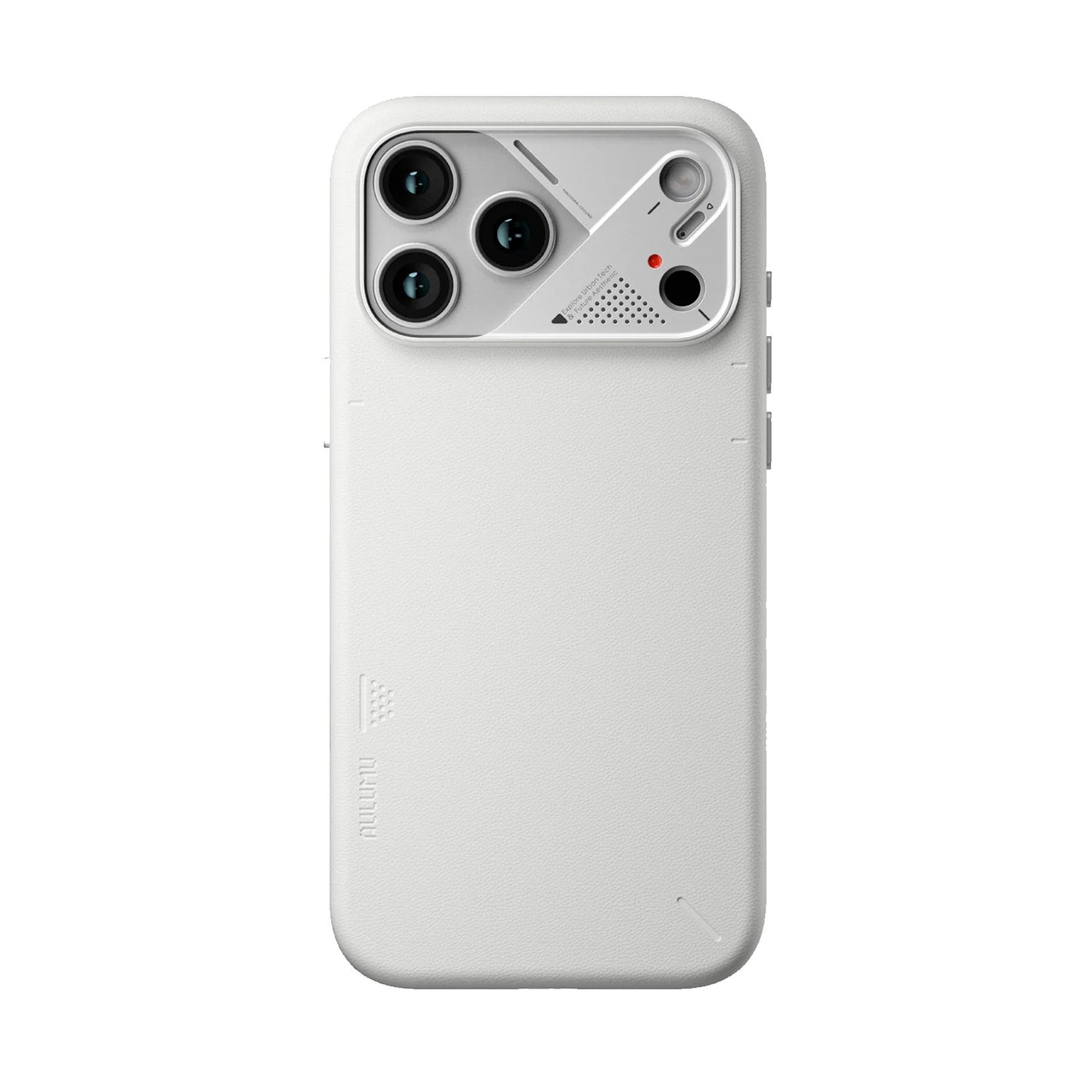 AULUMU A17 Vegan Leather Case for iPhone 17 Pro 6.3" (2025)