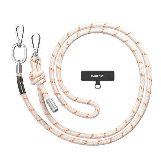 Shop and buy MagEasy Adjustable Crossbody Phone Lanyard Strap+Strap Card - 8.3mm Loop+ System Ring Holder| Casefactorie® online with great deals and sales prices with fast and safe shipping. Casefactorie is the largest Singapore official authorised retailer for the largest collection of mobile premium accessories.