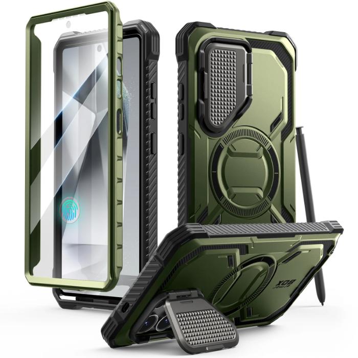 i-Blason Armorbox Case for Samsung Galaxy S25 Ultra (2025) with 2 Set Built-in Screen Protector