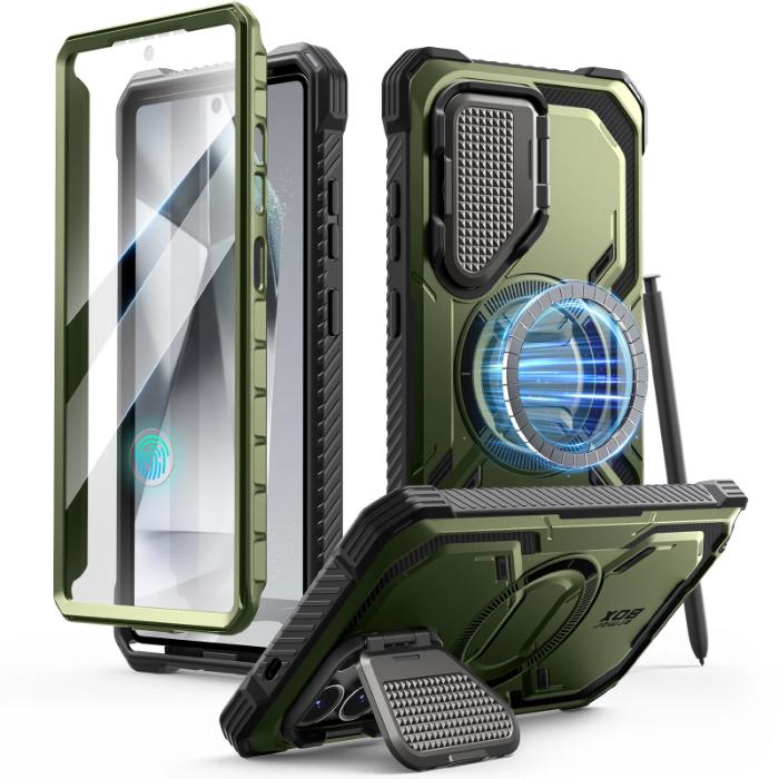 i-Blason Armorbox Case for Samsung Galaxy S25 Ultra (2025) with 2 Set Built-in Screen Protector