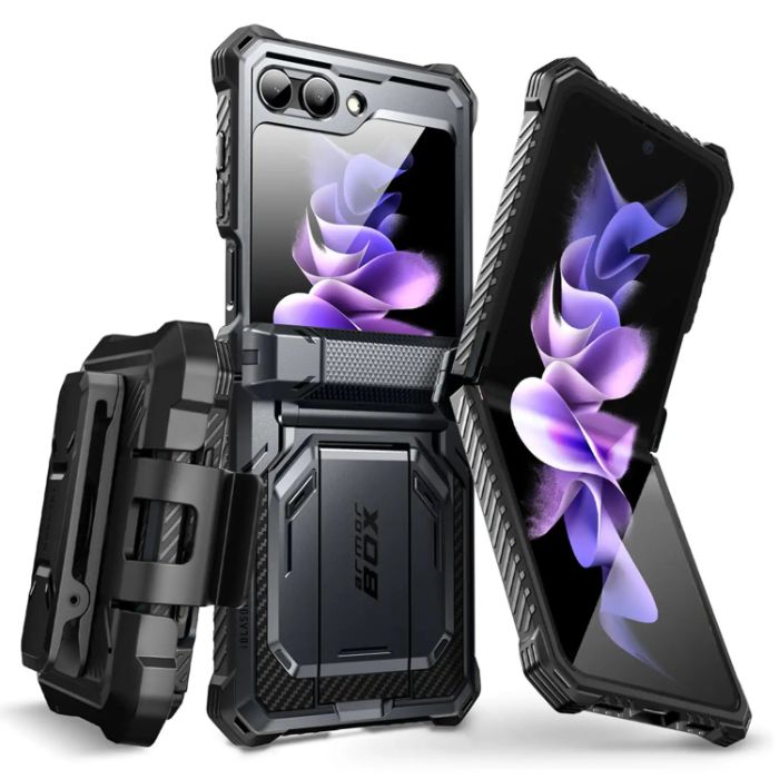 Shop and buy i-Blason Armorbox Full-Body Rugged Holster Case for Samsung Galaxy Z Flip 5 5G (2023) Shockproof| Casefactorie® online with great deals and sales prices with fast and safe shipping. Casefactorie is the largest Singapore official authorised retailer for the largest collection of mobile premium accessories.