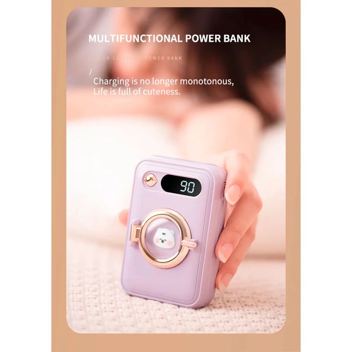 Shop and buy iCarer Family® Roller Power Bank 10000 mAh with Dual Built-in Cables and Phone Stand Function)| Casefactorie® online with great deals and sales prices with fast and safe shipping. Casefactorie is the largest Singapore official authorised retailer for the largest collection of mobile premium accessories.