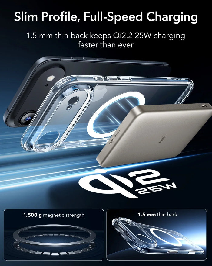 ESR Classic Hybrid Magnetic Case for iPhone Air 6.5" (2025)