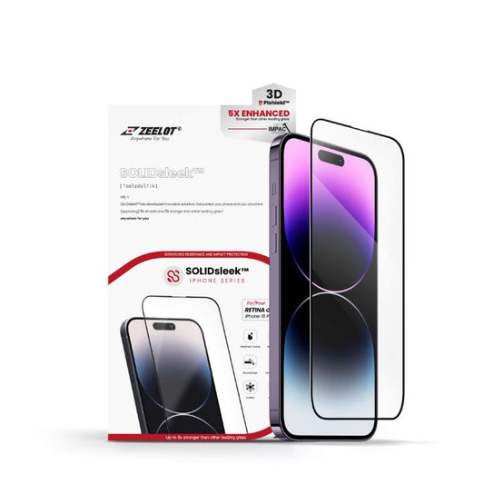 Shop and buy ZEELOT PIShield 3D Tempered Glass Screen Protector for iPhone 15 Pro Max (2023) RETINA Clear| Casefactorie® online with great deals and sales prices with fast and safe shipping. Casefactorie is the largest Singapore official authorised retailer for the largest collection of mobile premium accessories.