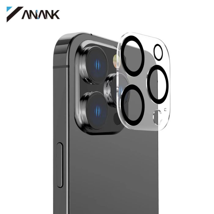 iPhone 15 Pro/15 Pro Max Hofi Camring Pro+ Camera Lens Protector - Black  Edge