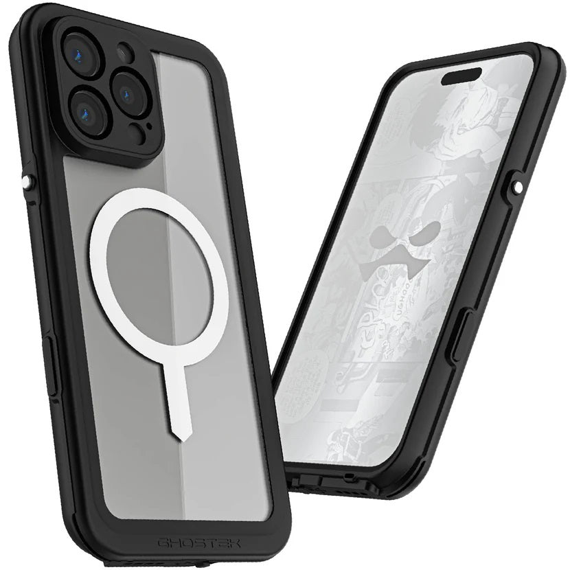 Shop and buy Ghostek Nautical Slim Extreme Waterproof Case for iPhone 16 Pro Max 6.9" (2024) MagSafe Shockproof| Casefactorie® online with great deals and sales prices with fast and safe shipping. Casefactorie is the largest Singapore official authorised retailer for the largest collection of mobile premium accessories.