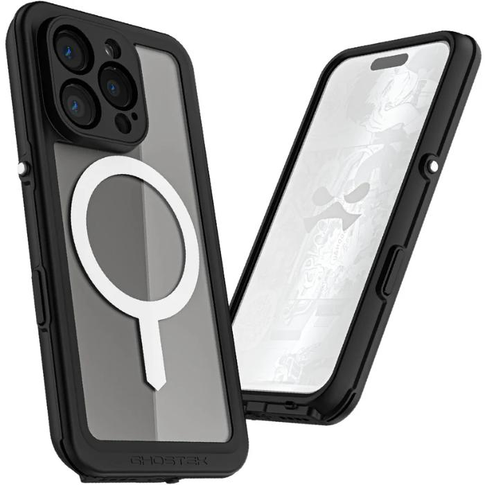 Shop and buy Ghostek Nautical Slim Extreme Waterproof Case for iPhone 16 Pro 6.3" (2024) MagSafe Shockproof| Casefactorie® online with great deals and sales prices with fast and safe shipping. Casefactorie is the largest Singapore official authorised retailer for the largest collection of mobile premium accessories.